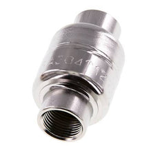 G3/8'' RVS 304 Terugslagklep FKM (Lichte Veer) 0.03-16bar - CLIS3E