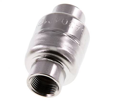 G3/8'' RVS 304 Terugslagklep FKM (Lichte Veer) 0.03-16bar - CLIS3E