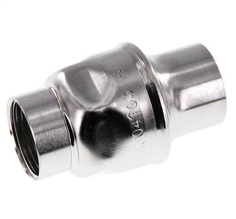 G1'' RVS 304 Terugslagklep FKM (Lichte Veer) 0.03-16bar - CLIS3E