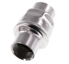 G1'' RVS 304 Terugslagklep FKM (Lichte Veer) 0.03-16bar - CLIS3E