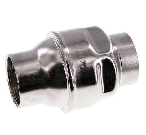 G1-1/2'' RVS 304 Terugslagklep FKM (Lichte Veer) 0.03-16bar - CLIS3E