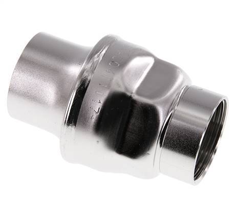 G1-1/4'' RVS 304 Terugslagklep FKM (Lichte Veer) 0.03-16bar - CLIS3E