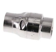 G1/2'' RVS 316 Terugslagklep FKM (Lichte Veer) 0.03-16bar - CLIS4E
