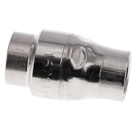 G1/2'' RVS 316 Terugslagklep FKM (Lichte Veer) 0.03-16bar - CLIS4E