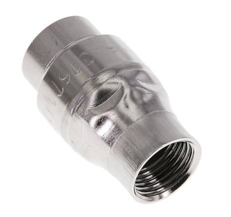 G1/2'' RVS 316 Terugslagklep FKM (Lichte Veer) 0.03-16bar - CLIS4E