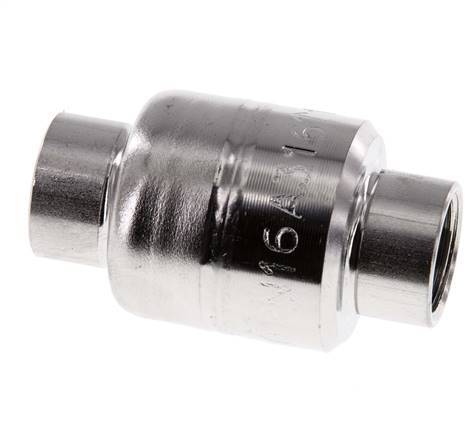 G3/8'' RVS 316 Terugslagklep FKM (Lichte Veer) 0.03-16bar - CLIS4E