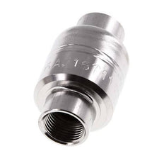 G3/8'' RVS 316 Terugslagklep FKM (Lichte Veer) 0.03-16bar - CLIS4E