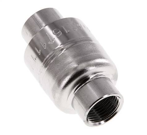 G3/8'' RVS 316 Terugslagklep FKM (Lichte Veer) 0.03-16bar - CLIS4E