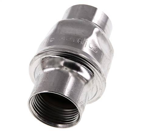 G1'' RVS 316 Terugslagklep FKM 0.03-16bar (0.44-232psi) - NSF ANSI 61 - Versterkte Pin [8 Stukken]