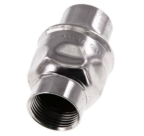 G1'' RVS 316 Terugslagklep PTFE 0.03-16bar (0.44-232psi)