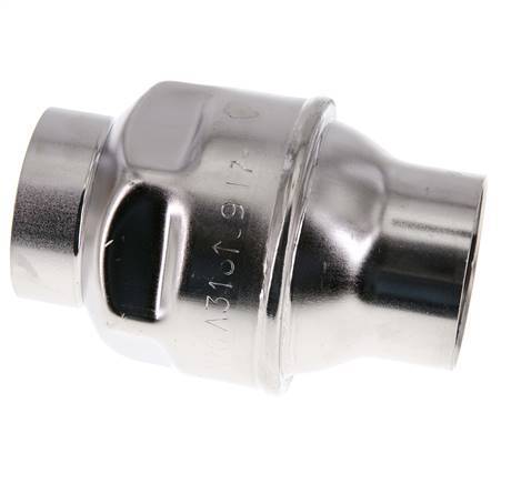 G1 1/2'' RVS 316 Terugslagklep PTFE 0.03-16bar (0.44-232psi)