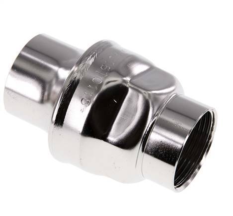 G1 1/4'' RVS 316 Terugslagklep FKM 0,03-16bar - NSF ANSI 61 - Versterkte pin [6 stuks]