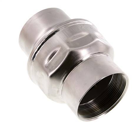 G2-1/2'' RVS 316 Terugslagklep FKM (Lichte Veer) 0.03-16bar - CLIS4E