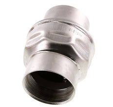 G2-1/2'' RVS 316 Terugslagklep FKM (Lichte Veer) 0.03-16bar - CLIS4E