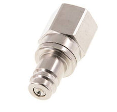Vernikkeld Messing DN 10 Luchtkoppeling Insteeknippel G 1/2 inch Binnendraad Double Shut-Off