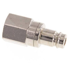 Nickel-plated Brass DN 10 Air Coupling Plug G 1/4 inch Female Double Shut-Off