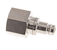 Vernikkeld Messing DN 10 Luchtkoppeling Insteeknippel G 3/4 inch Binnendraad Double Shut-Off