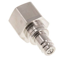 Vernikkeld Messing DN 10 Luchtkoppeling Insteeknippel G 3/4 inch Binnendraad Double Shut-Off