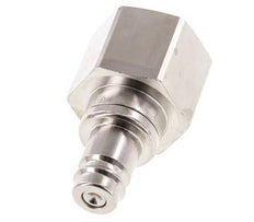 Nickel-plated Brass DN 10 Air Coupling Plug G 3/4 inch Female Double Shut-Off