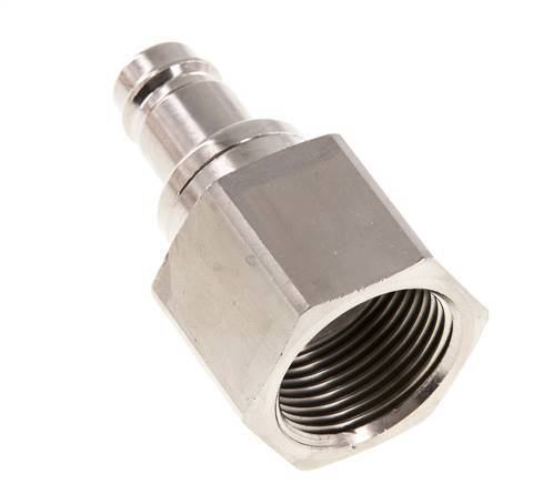 Vernikkeld Messing DN 10 Luchtkoppeling Insteeknippel G 3/4 inch Binnendraad Double Shut-Off