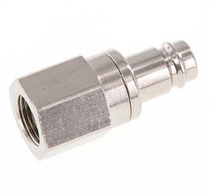 Vernikkeld Messing DN 10 Luchtkoppeling Insteeknippel G 3/8 inch Binnendraad Double Shut-Off