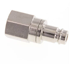Vernikkeld Messing DN 10 Luchtkoppeling Insteeknippel G 3/8 inch Binnendraad Double Shut-Off
