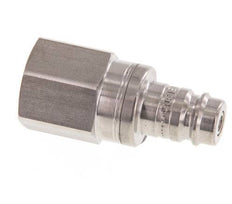 RVS DN 10 Luchtkoppeling Insteeknippel G 3/8 inch Binnendraad Double Shut-Off