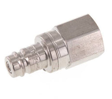 RVS DN 10 Luchtkoppeling Insteeknippel G 3/8 inch Binnendraad Double Shut-Off