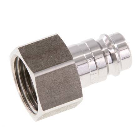 RVS 316L DN 10 Luchtkoppeling Insteeknippel G 1/2 inch Binnendraad