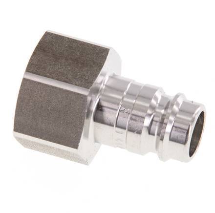 RVS 316L DN 10 Luchtkoppeling Insteeknippel G 1/2 inch Binnendraad