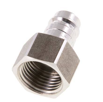 RVS 316L DN 10 Luchtkoppeling Insteeknippel G 1/2 inch Binnendraad