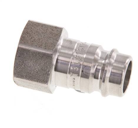 Stainless Steel 316L DN 10 Air Coupling Plug G 3/8 inch Female