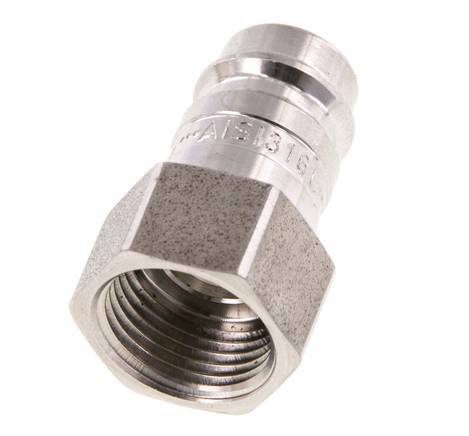 RVS 316L DN 10 Luchtkoppeling Insteeknippel G 3/8 inch Binnendraad