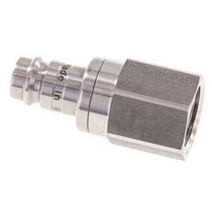 RVS 316L DN 10 Luchtkoppeling Insteeknippel G 1/2 inch Binnendraad Double Shut-Off