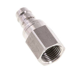 RVS 316L DN 10 Luchtkoppeling Insteeknippel G 1/2 inch Binnendraad Double Shut-Off