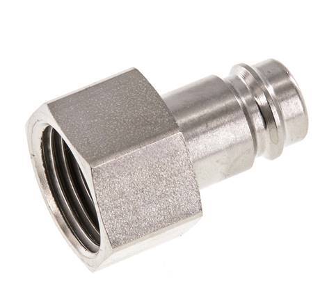 Gehard staal DN 10 Luchtkoppeling Insteeknippel G 1/2 inch Binnendraad
