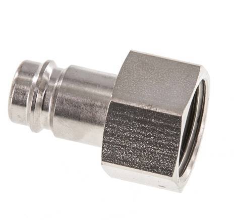 Gehard staal DN 10 Luchtkoppeling Insteeknippel G 1/2 inch Binnendraad