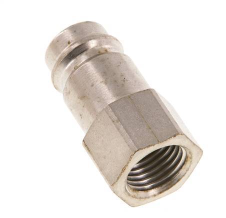 Gehard staal DN 10 Luchtkoppeling Insteeknippel G 1/4 inch Binnendraad