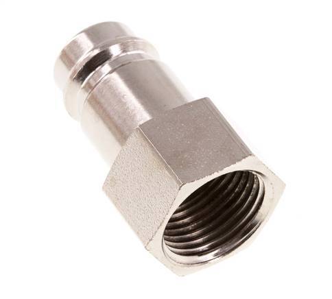 Gehard staal DN 10 Luchtkoppeling Insteeknippel G 3/8 inch Binnendraad