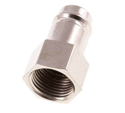 Gehard staal DN 10 Luchtkoppeling Insteeknippel G 3/8 inch Binnendraad