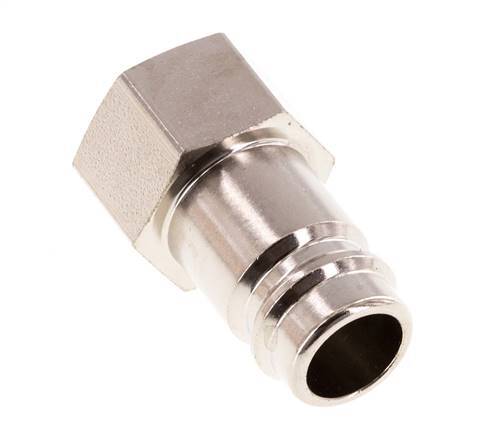 Gehard staal DN 10 Luchtkoppeling Insteeknippel G 3/8 inch Binnendraad