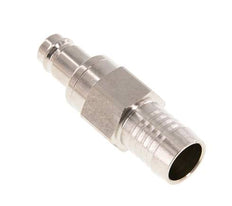 Vernikkeld Messing DN 10 Luchtkoppeling Insteeknippel 19 mm Slangpilaar Double Shut-Off