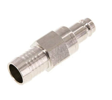 Vernikkeld Messing DN 10 Luchtkoppeling Insteeknippel 19 mm Slangpilaar Double Shut-Off