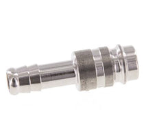 RVS DN 10 Luchtkoppeling Insteeknippel 10 mm Slangpilaar Double Shut-Off