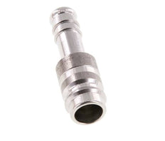 RVS DN 10 Luchtkoppeling Insteeknippel 10 mm Slangpilaar Double Shut-Off