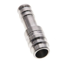 RVS 316L DN 10 Luchtkoppeling Insteeknippel 10 mm Slangpilaar