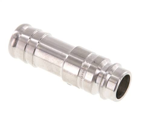 RVS 316L DN 10 Luchtkoppeling Insteeknippel 13 mm Slangpilaar