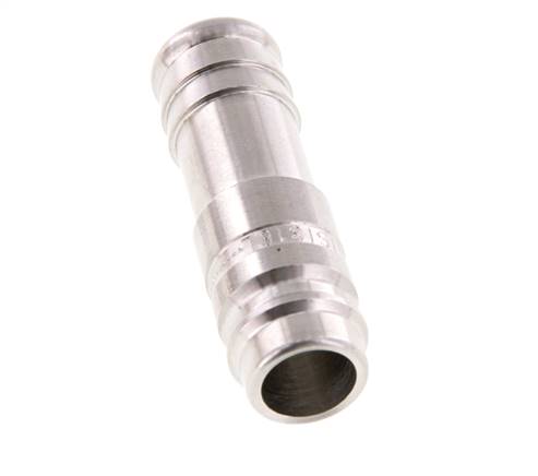 RVS 316L DN 10 Luchtkoppeling Insteeknippel 13 mm Slangpilaar