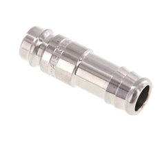 RVS 316L DN 10 Luchtkoppeling Insteeknippel 13 mm Slangpilaar