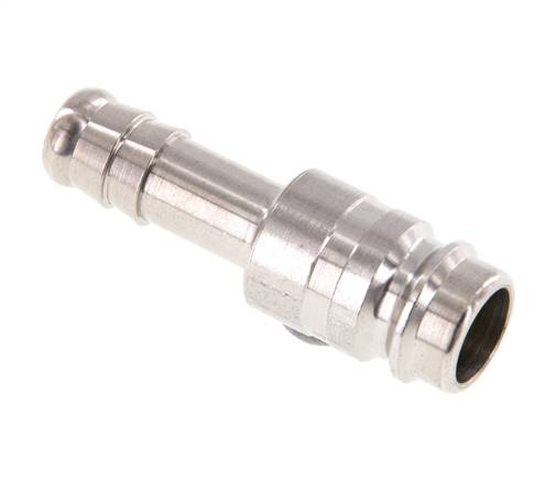 RVS 316L DN 10 Luchtkoppeling Insteeknippel 9 mm Slangpilaar
